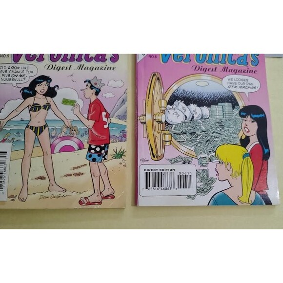 Vintage Archie Comics Betty & Veronica Digest Magazine Lot of 4 Comic Books Teen - Picture 9 of 15